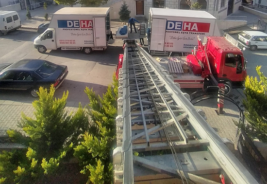 Ankara Evden Eve Nakliyat İçin Asansör Hizmeti